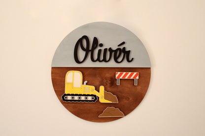 Construction site Room Sign – Perfect for Construction Enthusiasts!