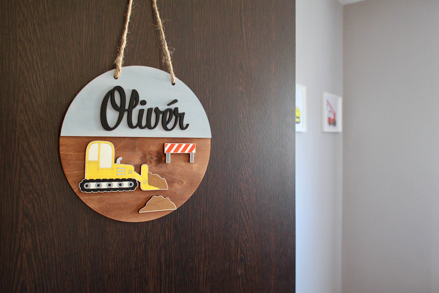 Construction site Room Sign – Perfect for Construction Enthusiasts!