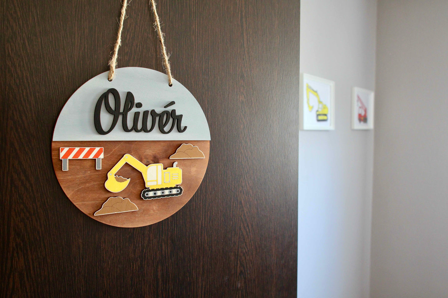 Construction site Room Sign – Perfect for Construction Enthusiasts!