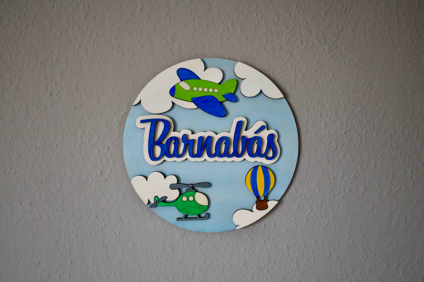 Adventure in the Skies Room Sign – Perfect for Little Explorers!